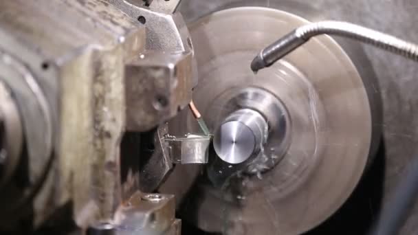 Programmable lathe work — Stock Video