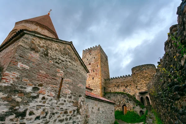A vár falai a kolostor — Stock Fotó