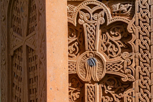 Cruz de piedra Armenia — Foto de Stock