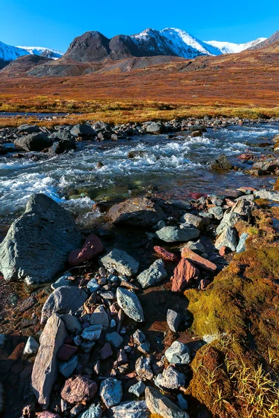 Bergen dawn floden — Stockfoto