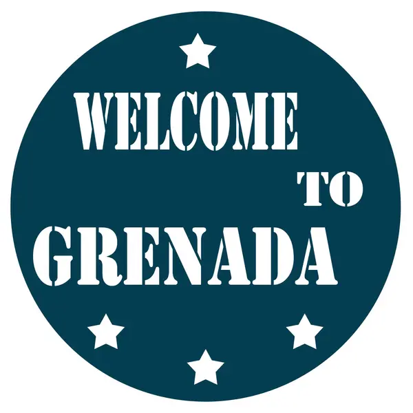 Zapraszamy do Grenady — Wektor stockowy