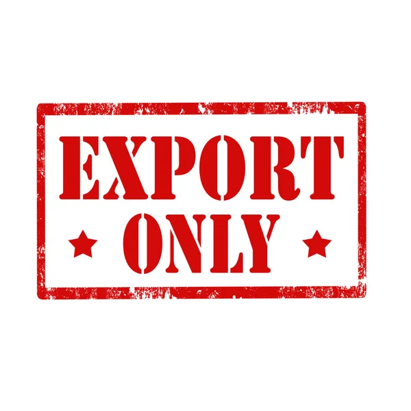 Apenas carimbo de exportação —  Vetores de Stock