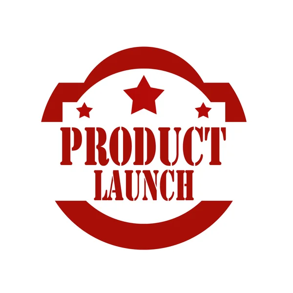 Product lancering-stempel — Stockvector