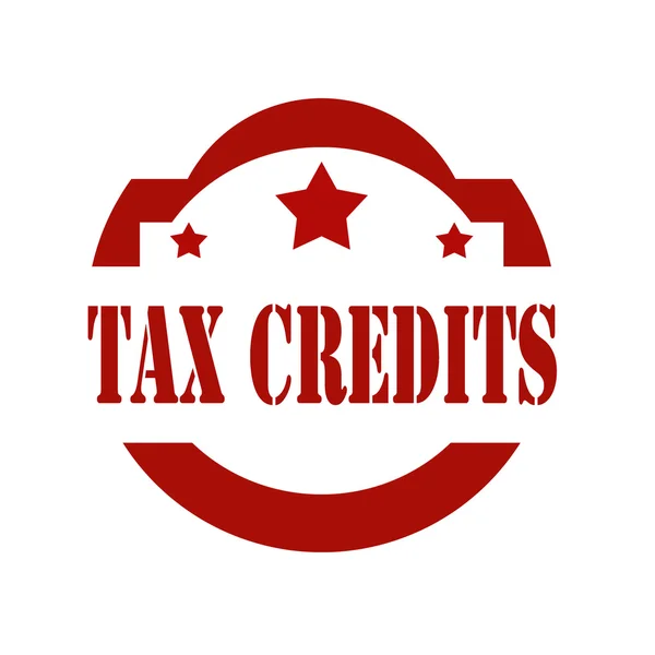 Tax Credits-stämpel — Stock vektor