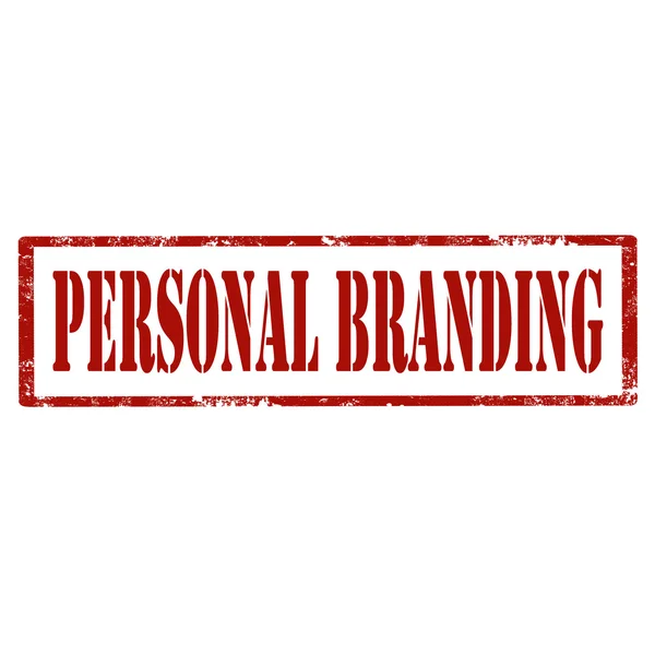 Personal Branding-stamp — Stock Vector