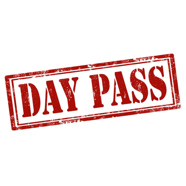 Day Pass-stamp — Stock Vector