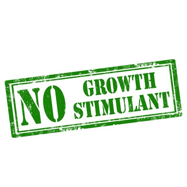 Nincs növekedési stimuláns — Stock Vector