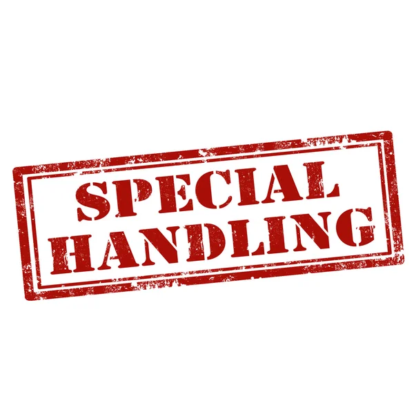 Special Handling-stamp — Stock Vector