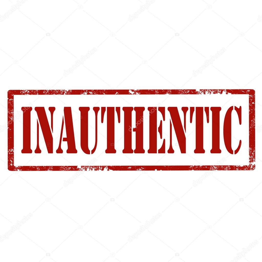 Inauthentic-red stamp