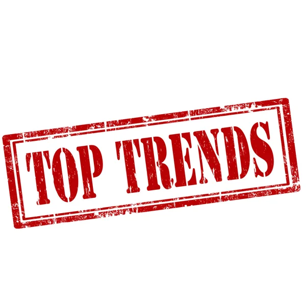 Top trendy pieczęć — Wektor stockowy