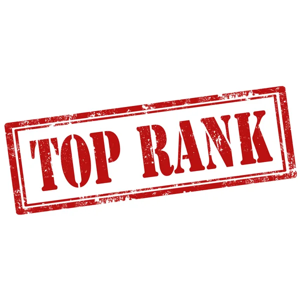 Top-Rangliste — Stockvektor