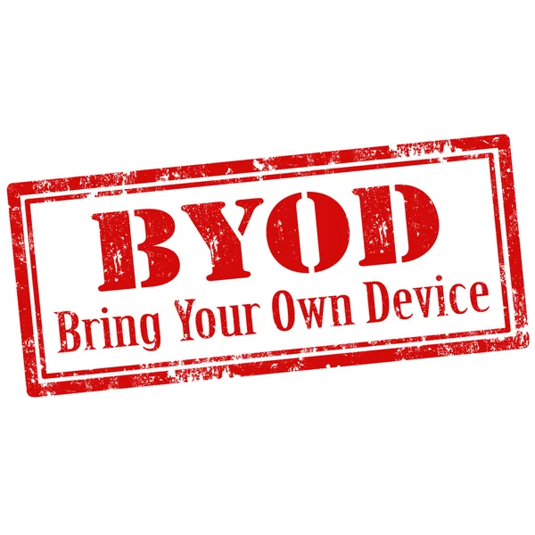 Timbro BYOD — Vettoriale Stock