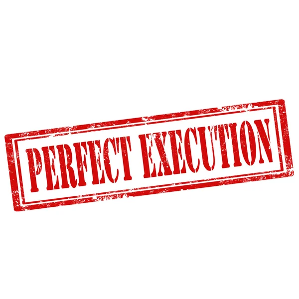 Perfect Execution — стоковый вектор