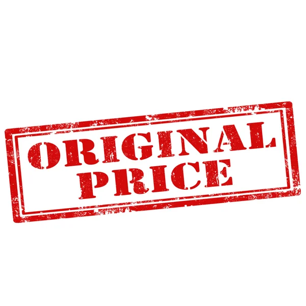 Original Price — Stock Vector