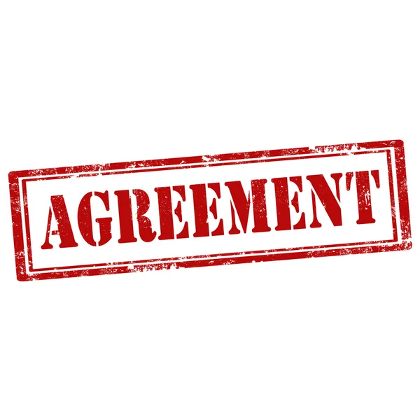 Συμφωνία-σφραγίδα — Διανυσματικό Αρχείο