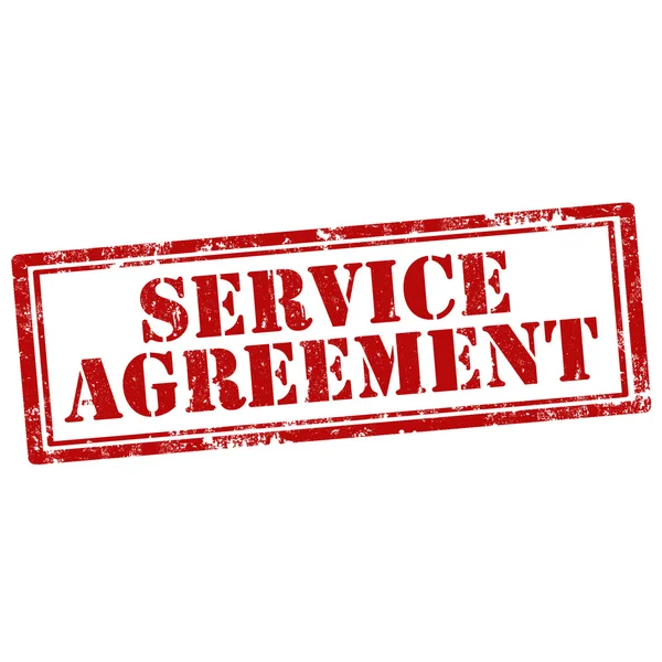 Service Agreement — Stock Vector