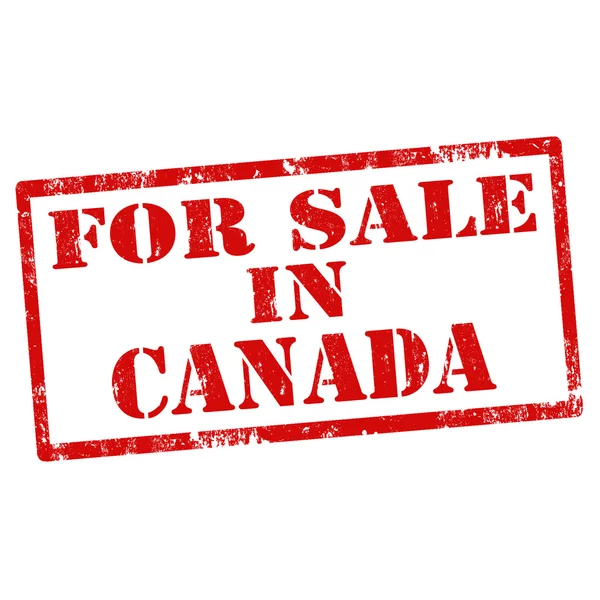 À vendre au Canada — Image vectorielle