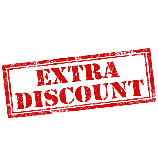 Extra Discount — Stock Vector