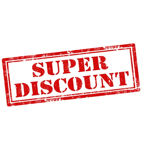 Super Discount — Stock Vector