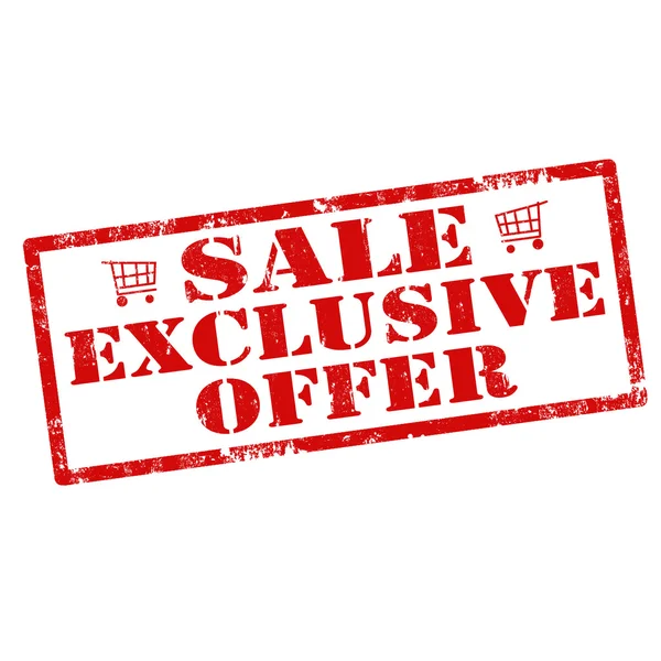 Sale-Exclusive Offer — 图库矢量图片