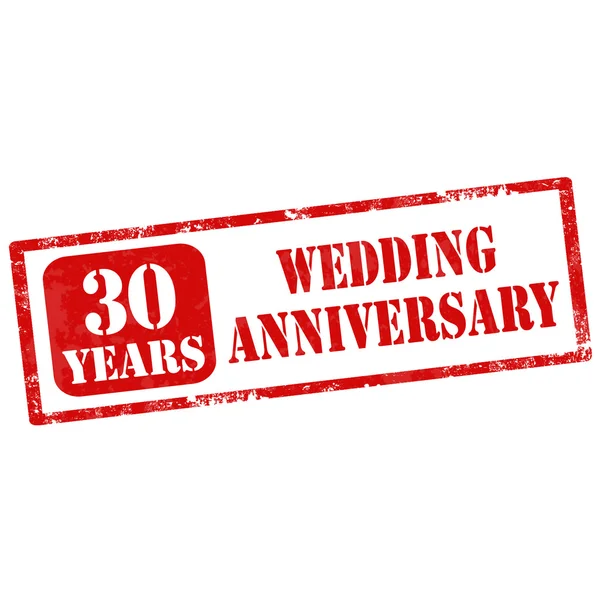 Wedding Anniversary — Stock Vector