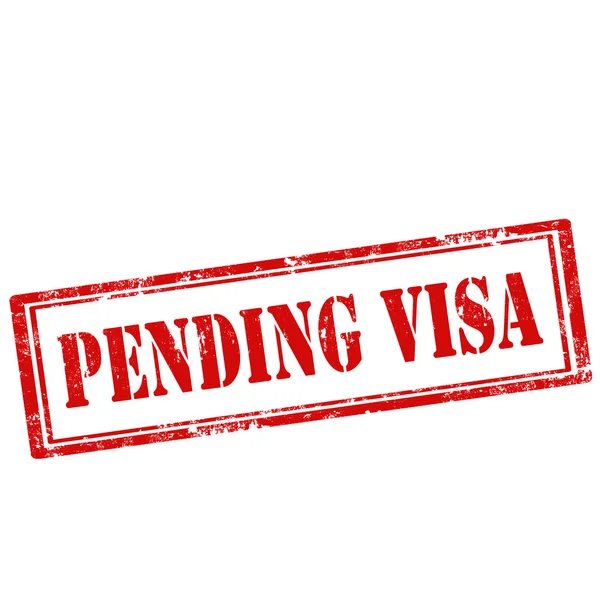 Pending Visa — Stockvector