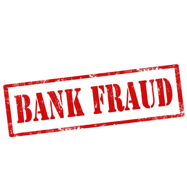 Bank Fraud — Stock Vector