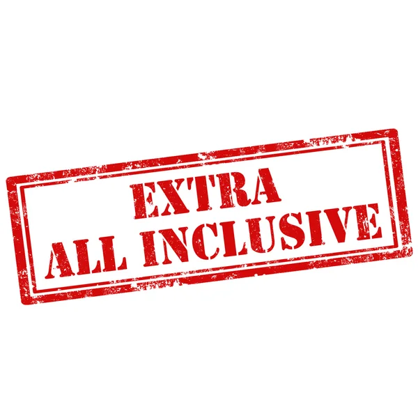 Extra all-inclusive — Stockvector