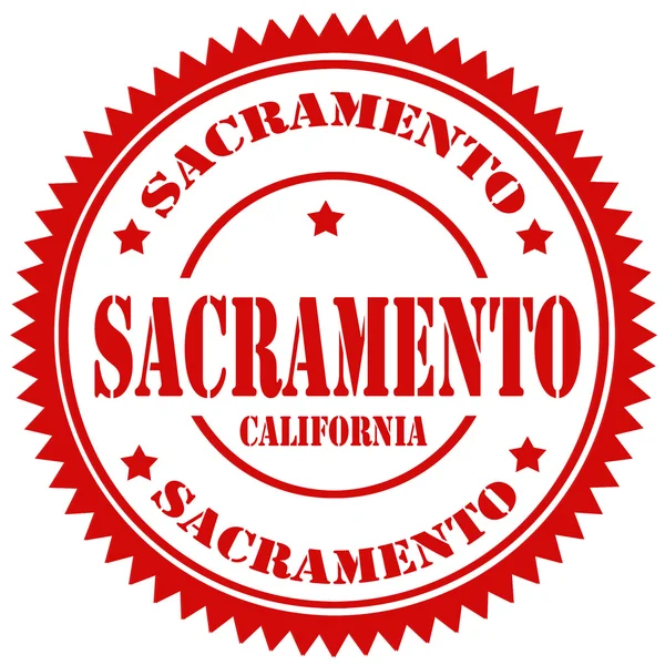Sacramento — Stock Vector