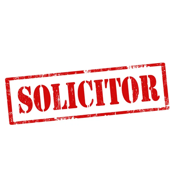 Solicitor — Stockový vektor