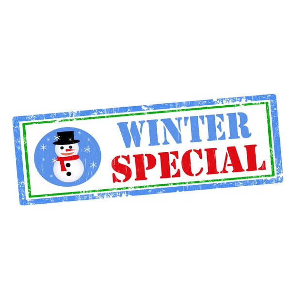 Winterspecial — Stockvektor