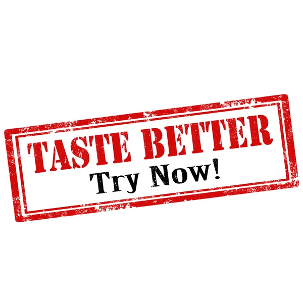 Taste Better — Stock Vector