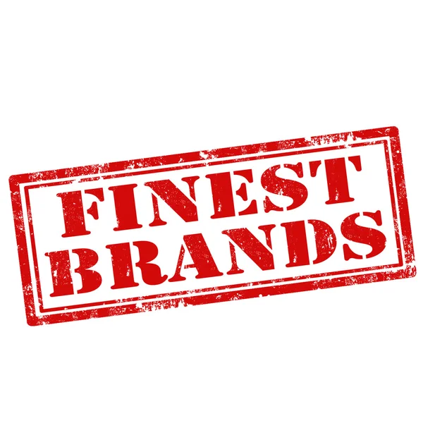 Finest Brands — Stock Vector