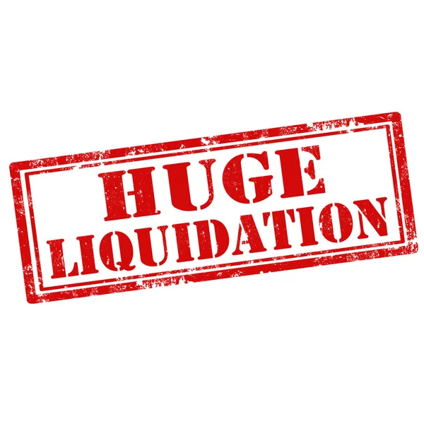 Huge Liquidation — Stock Vector