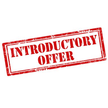 Introductory Offer clipart