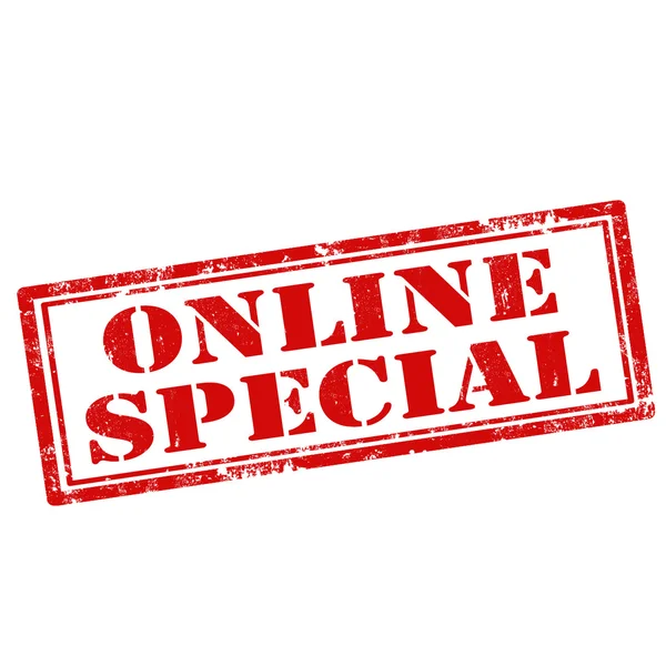Speciale online — Vettoriale Stock