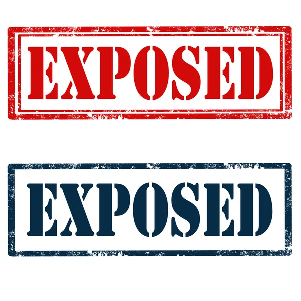 Exposed — Stock Vector