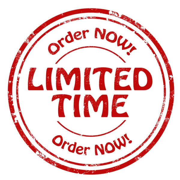 Limited Time Offerstamp — Stock Vector © carmen_dorin 35128731