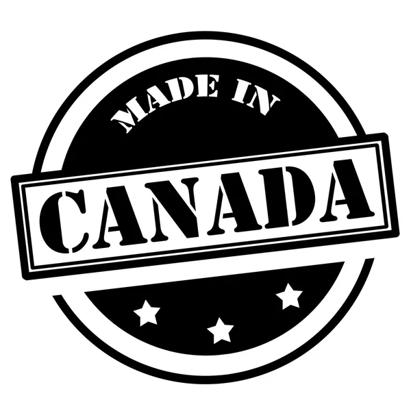 Hergestellt in Kanada — Stockvektor