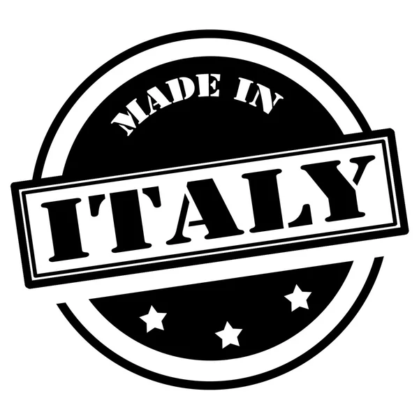 Fabricado en Italia — Vector de stock