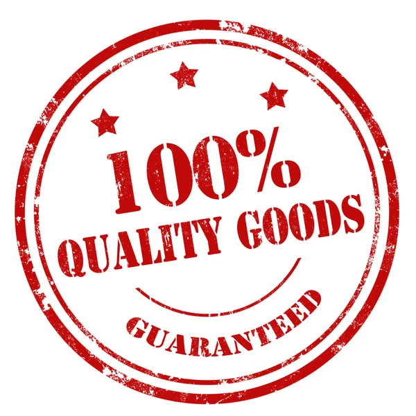 100 % kvalitní zboží — Stockový vektor