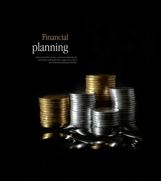 Ekonomisk planering — Stockfoto