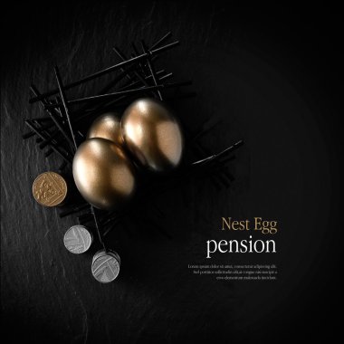 Pension Nest Egg II clipart