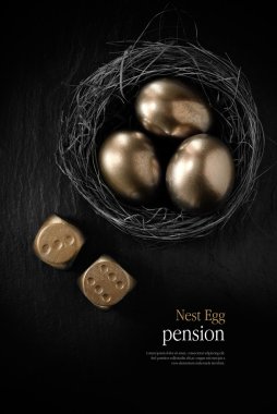 Pension Nest Egg IV clipart