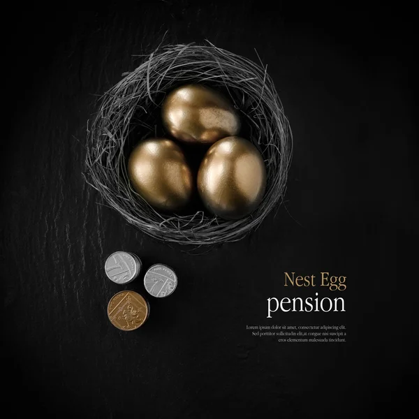 Pension Nest Egg Iii — Zdjęcie stockowe