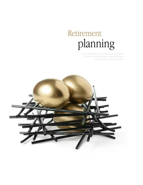 Pension Nest Egg — Stock Photo, Image