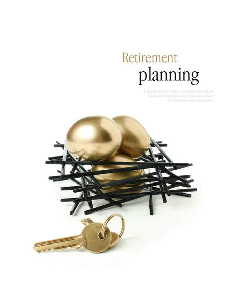 Pension Nest Egg — Stock Photo, Image