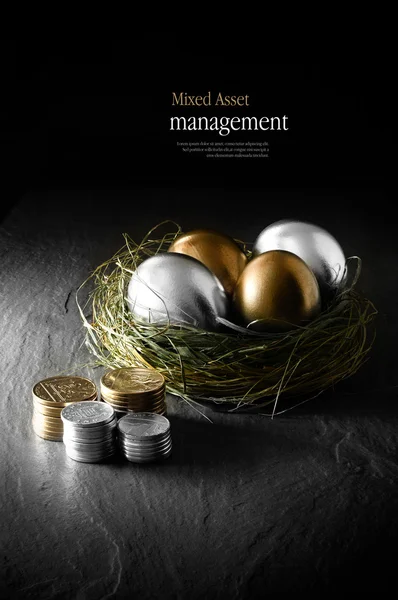 Smíšené Asset Management — Stock fotografie