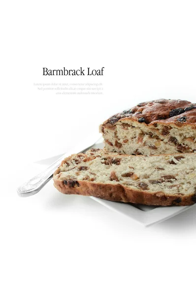 Barmbrack pagnotta — Foto Stock