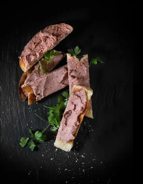 Kippenlever Pate — Stockfoto